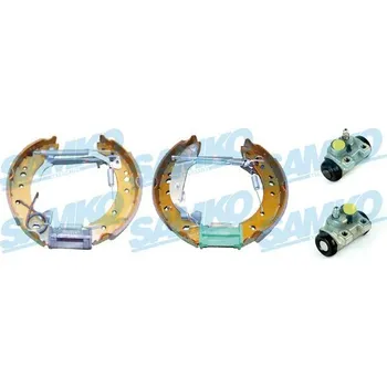 Brzdová čelist Sada brzdových čelistí SAMKO KEG518