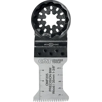 Pilový plátek CMT Orange Tools CMT Starlock Ponorný pilový list BIM s dlouhou životností a japonským ostřím, na dřevo - 35 mm, 50ks