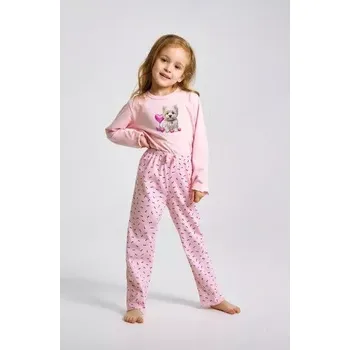 Dívčí pyžamo Dětské pyžamo 3488-Clara, růžová, vel. 98, 104, 110, 116