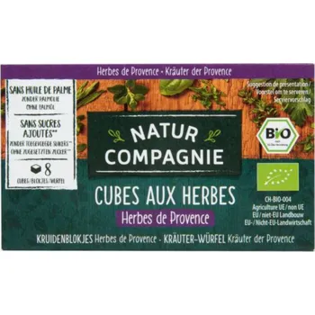 Omáčka Bujon bylinkový kostky provensálské koření 80 g BIO NATUR COMPAGNIE