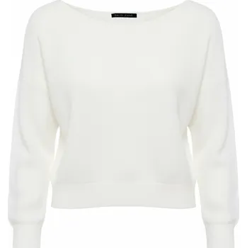 Dámský svetr GAUDI Logo White svetr L Bílá