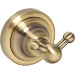 Háček dvojitý 6,5x6,5 cm bronzová