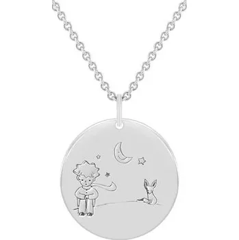 Šperk Platinový přívěsek s gravírem dle vaší volby Malý princ s liškou
