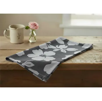 Utěrka Kuchyňská bavlněná utěrka SOFIKO černá 50x70 cm 100% bavlna MyBestHome