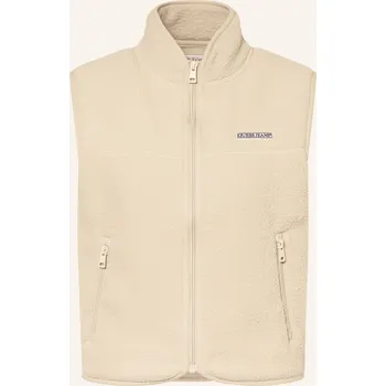 Dámská vesta Guess Jeans Dámská Fleecová Vesta, světle hnědá, 38