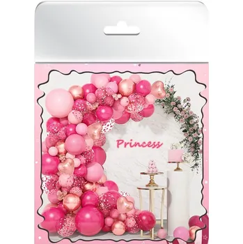 Balónek Balónková girlanda - dekorační pneumatika na narozeninovou oslavu, sada balónků