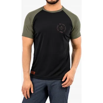 cyklistický dres Cyklistický dres Rocday Roost - černá/zelená S