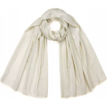 Šála Šála Charming Spark - světle béžová | lehká, tenká, elegantní sz23411