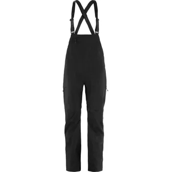 Snowboardové kalhoty Dámské nepromokavé skialpové kalhoty FJÄLLRÄVEN Bergtagen GTX Touring Trs W Black - M