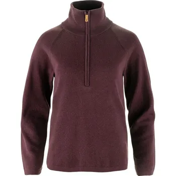 Dámská mikina Dámská fleecová mikina s polovičním zipem FJÄLLRÄVEN Övik Lite half Zip W Port - XS
