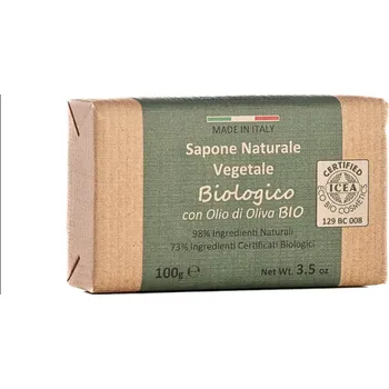 Mýdlo ITERITALIA Certifikované organické mýdlo s olivovým olejem