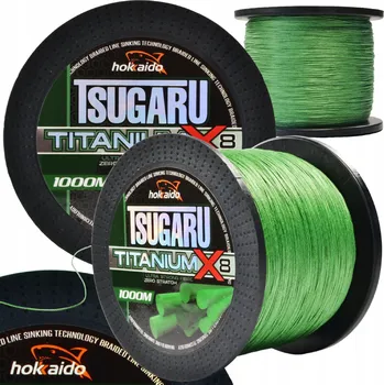 ŠŇŮRA TITANUM X8 HOKKAIDO 0,35 mm 67,5 kg 1000 m
