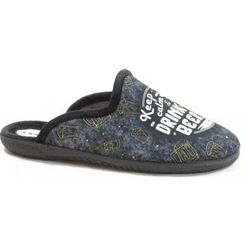 Pánské pantofle Santé AB/12031 BLACK pánská domácí obuv Velikost: 44