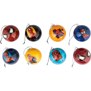 Vánoce DISNEY Sada vánočních koulí, 8dílná (Spiderman)