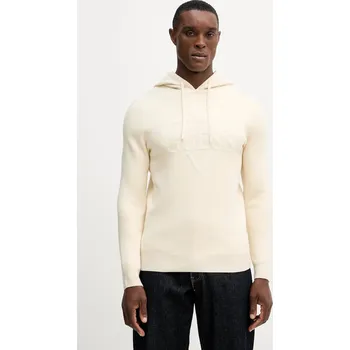 Pánský svetr Svetr Guess JOBY pánský, béžová barva, M5BR18 Z0470 M5BR18.Z0470 01X, vel. XS