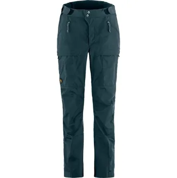 Snowboardové kalhoty Dámské kalhoty FJÄLLRÄVEN Bergtagen G-1000 Trousers W Mountain Blue - M