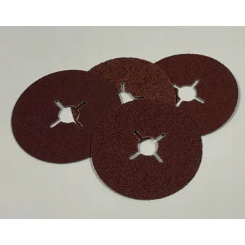 Brusný kotouč Brusný kotouč z vulkanfíbru 125 mm, zrnitost 24, ANDREAS AS, AS835830