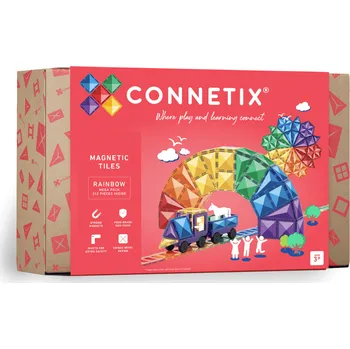 ostatní stavebnice Connetix Duhová MEGA sada - 212 ks