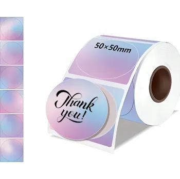 Samolepící etiketa Samolepicí štítky náhrada za Phomemo M110 M200 M220 M221 50x50 mm