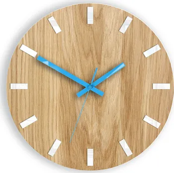 Hodiny Nástěnné hodiny Volan hnědé 33cm