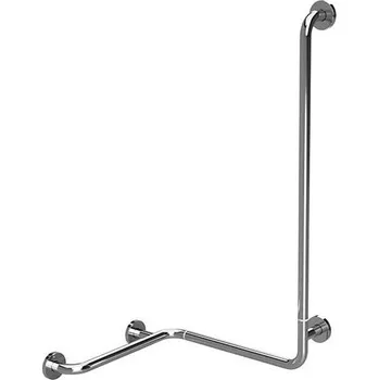 Madlo do koupelny Madlo do sprchy 58x118 cm nerez/stříbrná