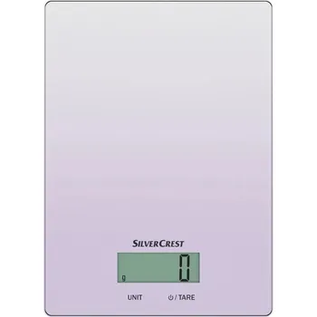 Kuchyňská váha SILVERCREST Kuchyňská váha 5 kg LCD TARA Automatické vypnutí Fialová