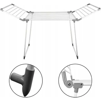 Sušák na prádlo Volně stojící sušička na prádlo horizontální Sepio 107-107 cm x 57-57 cm