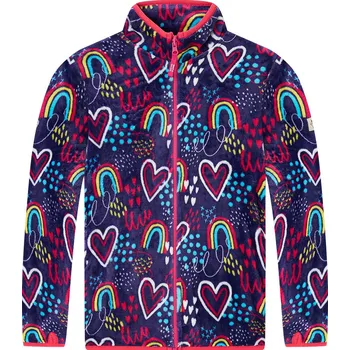 Chlapecká mikina Dívčí mikina - Wolf & Wolfie B2549B, tmavě modrá Barva: Modrá tmavě, Velikost: 122