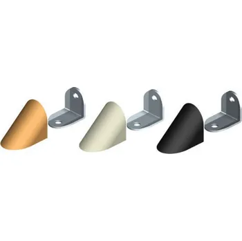 Nábytkové kování Spojovací roh Z-01 tmavě hnědá