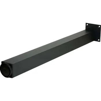 Stolová podnož Stolová noha výška 710 mm 60 x 60 mm s regulací antracit