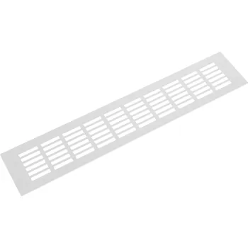 Větrací mřížka Větrací mřížka hliníková š. 150 mm- přírodní elox - 500mm