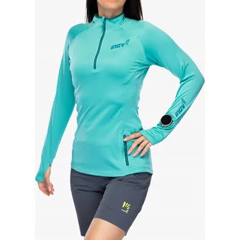 Dámská mikina Mikina fleecová dámská Inov-8 VentureLite Mid HZ - teal 32 (XXS)