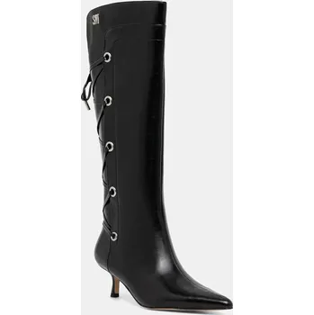 Dámské kozačky Kozačky Steve Madden Ballpark dámské, černá barva, na malém podpatku, 11005048 11005048.001 99X, EUR 36