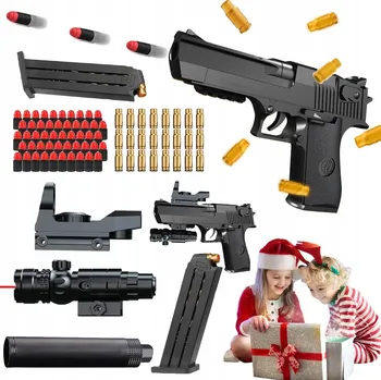 Plastová pistole na kuličky DESERT EAGLE replika + 50 kuliček