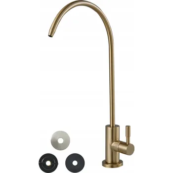 Vodovodní baterie Stojánková kuchyňská baterie Vevor 89703-BG zlatá