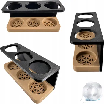 Držák na kartáček Držák na 3 elektrické zubní kartáčky Delospro Samolepicí Č. 2