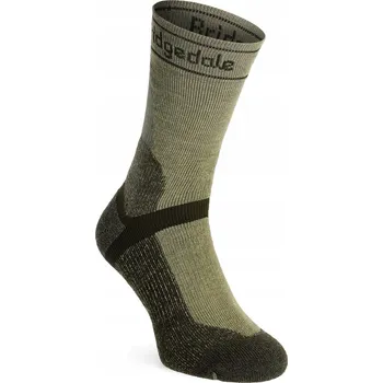 Pánské ponožky Boty Bridgedale MTB Winter Weight T2 Merino Sport zelené/tmavě zelené M 40-43
