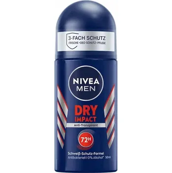 Antiperspirant NIVEA Men roll-on 50 ml bez alkoholu