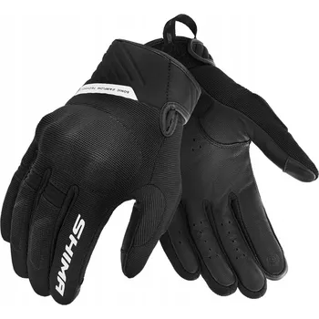 Moto rukavice Krátké motocyklové rukavice SHIMA SONIC BLACK/WHITE černo-bílé DÁREK