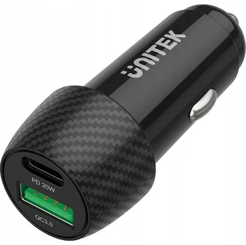 Nabíječka automobilová , USB typ C Unitek 3 mA