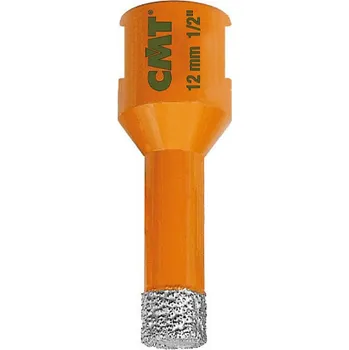 Příslušenství k vrtačce CMT Orange Tools CMT C552 FASTX4 Diamantový vrták M14 s chladícím voskem - D28x40 L60