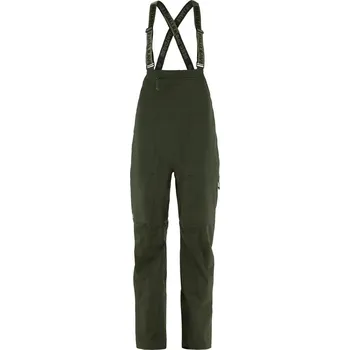 Snowboardové kalhoty Dámské nepromokavé skialpové kalhoty FJÄLLRÄVEN Bergtagen GTX Touring Trs W Deep Forest - M