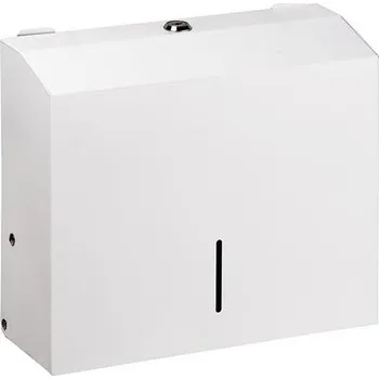 Zásobník ručníků 28x24,5 cm nerez/bílá