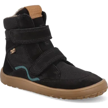 Dívčí zimní obuv Barefoot zimní boty Froddo - Winter Tex černé Velikost: 38