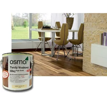 barva na zeď OSMO -tvrdý voskový olej RAPID -bezbarvý polomat-0,75l