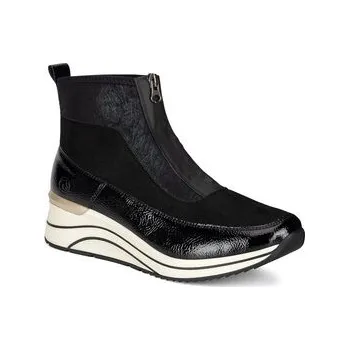 Dámské kozačky Remonte Polokozačky D0T71-01 Černá 42