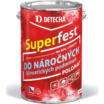 barva na kov Detecha Superfest 2,5kg Šedá
