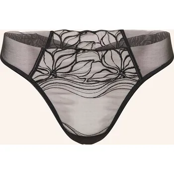 Kalhotky Calvin Klein Dámské Kalhotky String Ck Black Floral Lace,...