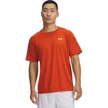 Pánské tričko Under Armour Tech Textured SS velikost M orange base