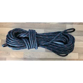 Lano PA/PPV s jádrem 11 mm - 11,5 m - černá + červená (plovoucí) (Umělé lano s jádrem 11 mm - plovoucí 11,5 m)